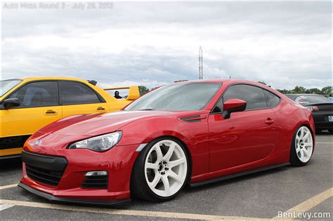 Red Subaru Brz