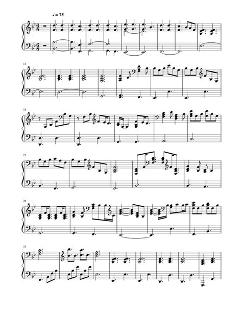 A Thousand Years Sheet Music For Piano Solo