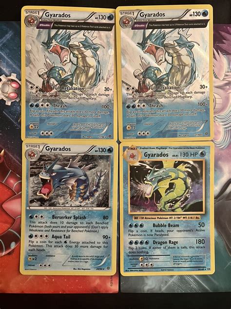 Pokémon TCG Gyarados Ancient Origins 21 98 Reverse Holo Holo Rare eBay