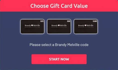 Brandy Melville Gift Card Code Generator - Get Brandy Melville Discount ...