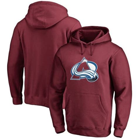 Fanatics Mens Branded Colorado Avalanche Primary Team Logo Fleece