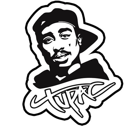 2PAC, 2PAC Svg, Rapper, Rapper Svg, Tupac, Tupac Svg, Tupac Shakur ...