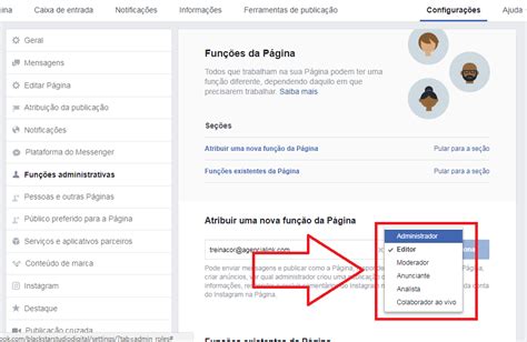 Como adicionar um administrador em sua página do Facebook Ajuda