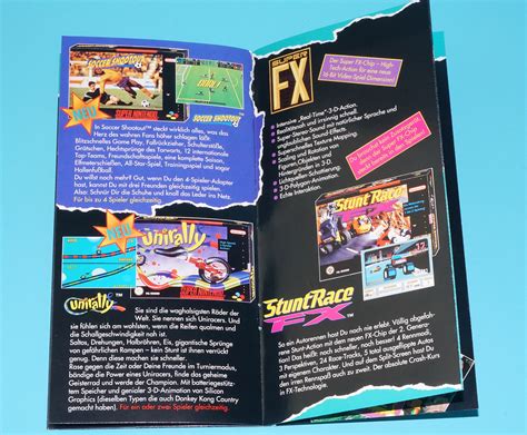 Nintendo Super Nintendo Snes Catalog 1992 Nintendo Germany Boonsart Shop