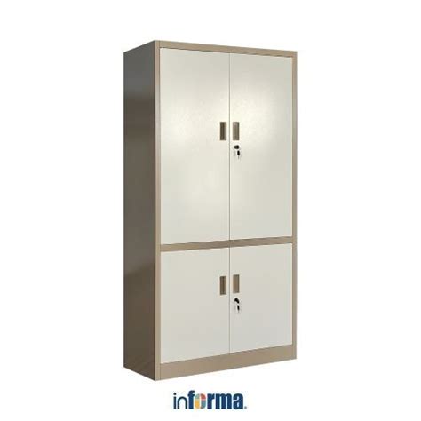 Jual Informa Kiev Lemari Arsip Kantor Metal 4 Pintu Cokelat Shopee