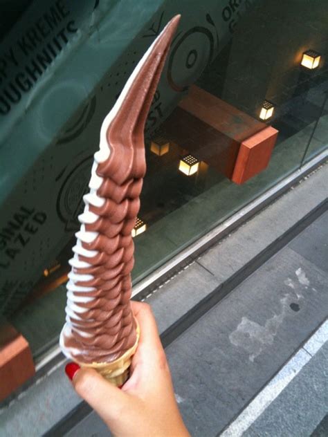 Longest Ice Cream Cone Ever Myeongdong Seoul Whats In My Belly Around The World