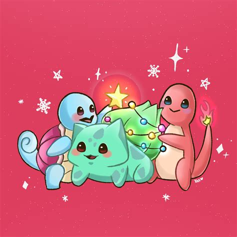 ArtStation - Pokemon Christmas