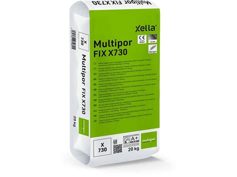 Multipor FIX X730 Malta Per Incollaggio E Rasatura Di Pannelli ExSal