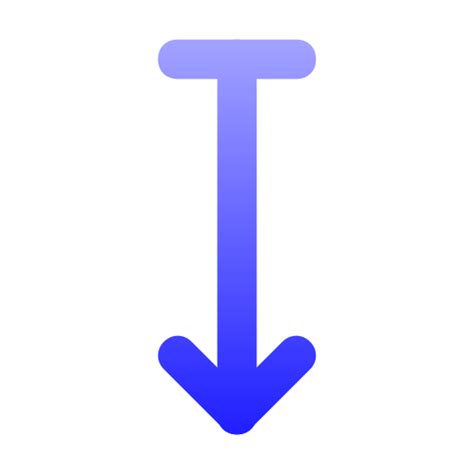 Arrow Down Generic Gradient Icon