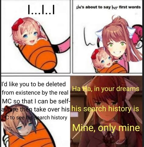 Doki Doki Literature Club Cursed Memes