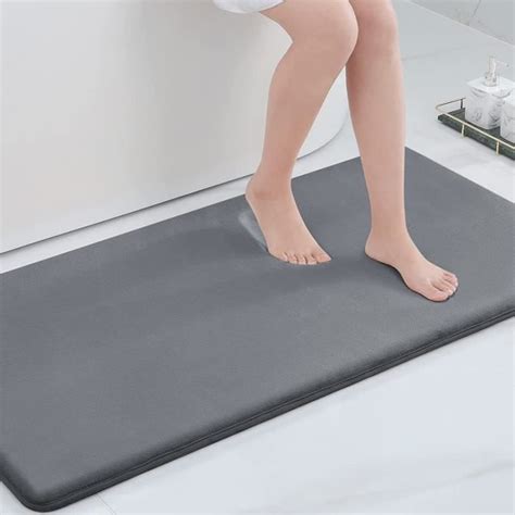 Smiry Tapis De Bain En Mousse M Moire De Forme X Cm Extra