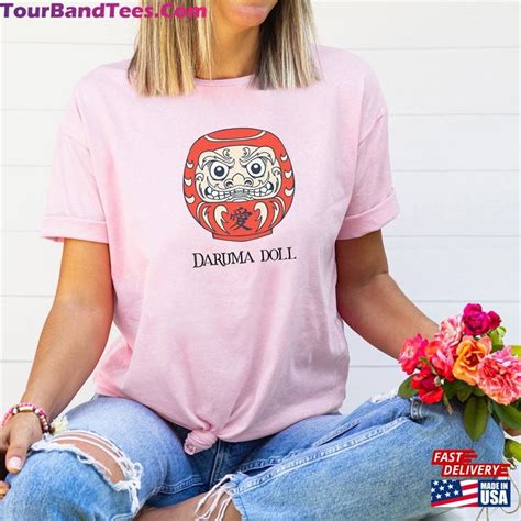 Daruma Doll Shirt Custom Text Japanese T Shirt Good Luck Unisex Classic