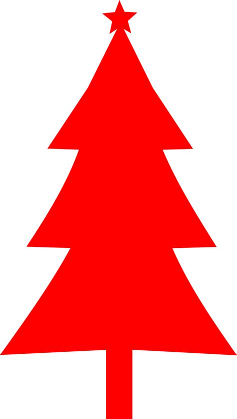 Christmas Tree Silhouette Clip Art