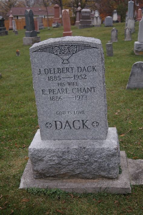 Joseph Delbert Dack 1885 1952 Find A Grave Memorial