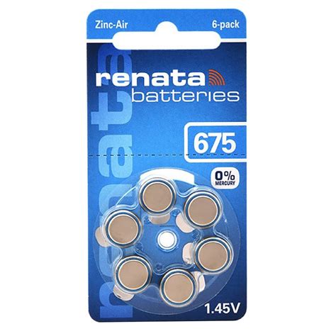 Батарейка ZA675 renata — Чудотворец