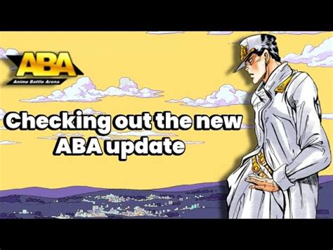 Playing The New Aba Update Youtube