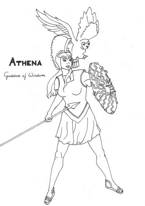 Atenea Snake Coloring Pages Greek Mythology Gods Greek And Roman