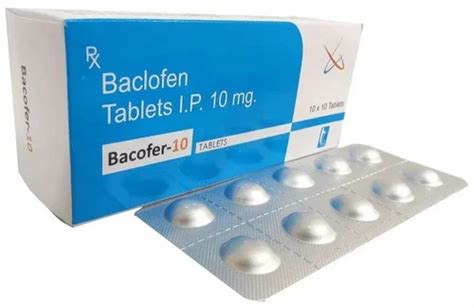 Baclofen Tablets Packaging Size X Mg At Rs Stripe In