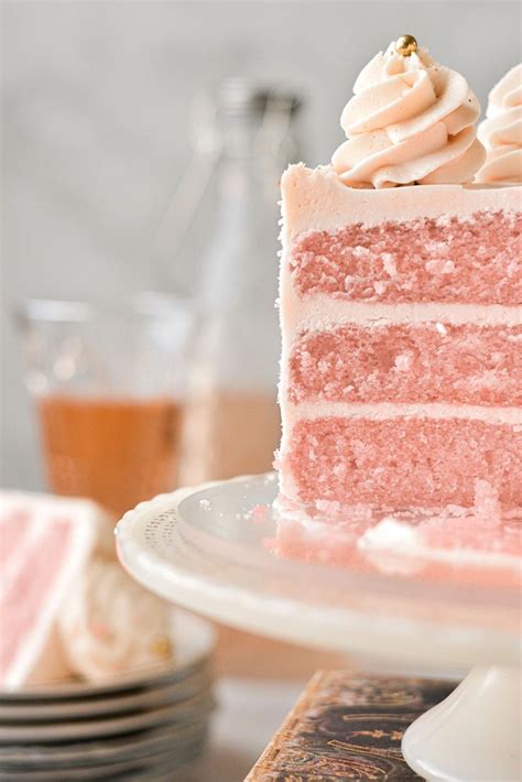 Pink Champagne Cake Champagne Cake Recipe Champagne Cake Yummy Cakes