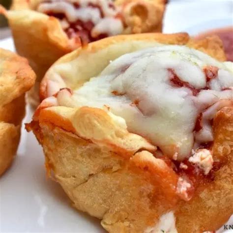 Crescent Roll Meatball Bites •