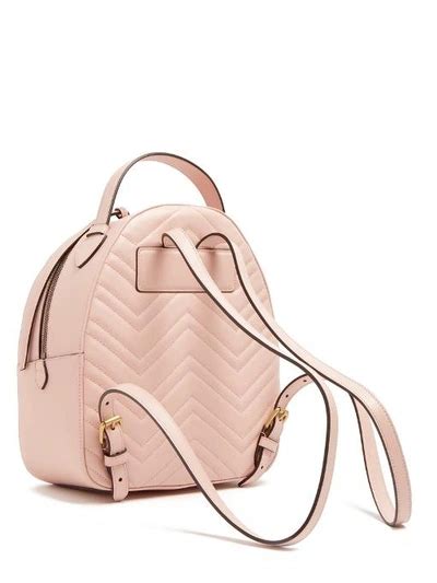 Gucci Gg Marmont Quilted Leather Backpack In Pinkandpurple Modesens