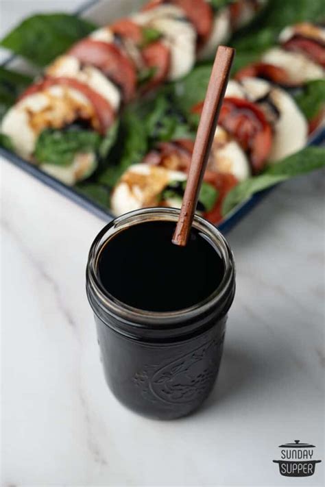 Homemade Balsamic Glaze - Sunday Supper Movement