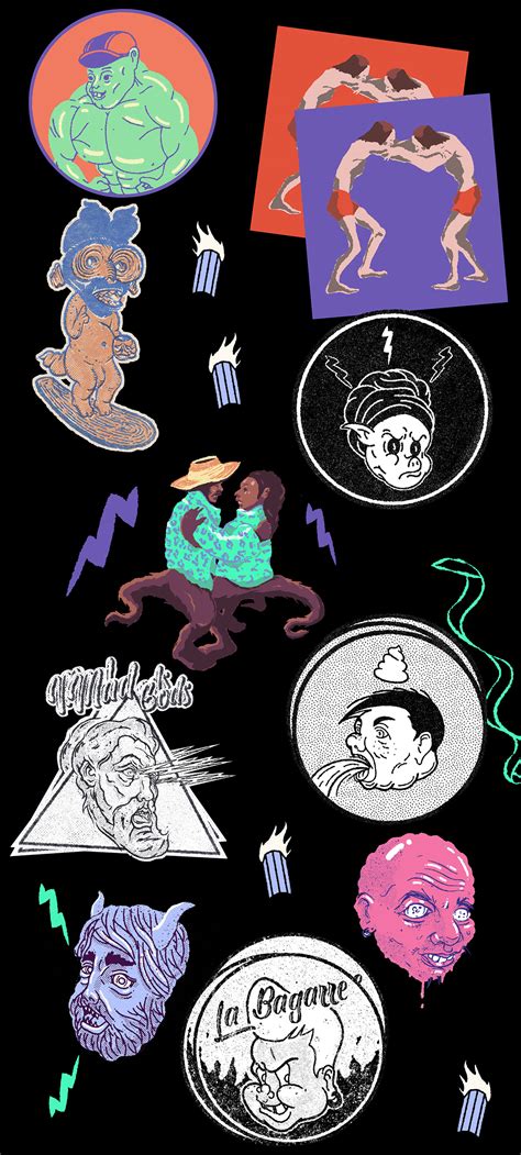 Bad Ass Patches And Stickers On Behance