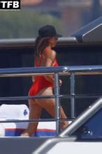 Victoria Beckham Sexy Seen Flaunting Her Hot Bikini Body On A Mega Yacht In Antibes AZNude