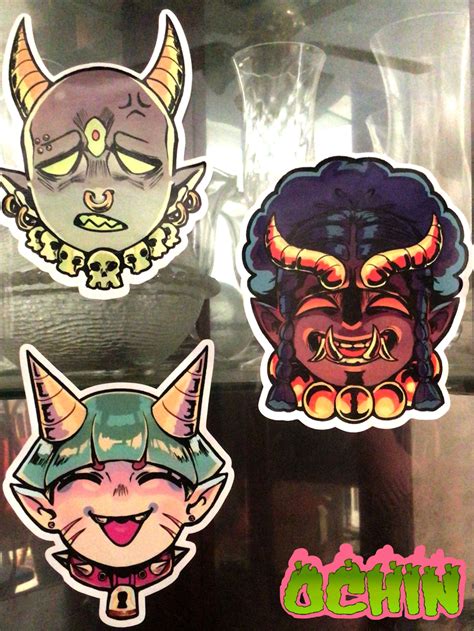 Oni Stickers