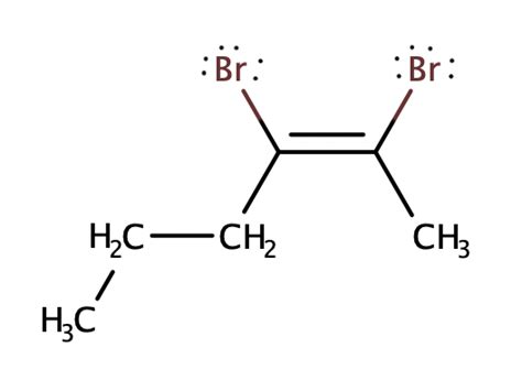 Draw The Structure For Cis 2 3 Dibromo 2 Hexene Quizlet