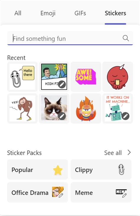 Microsoft Teams: Emojis, GIFs and Stickers Unified in One Picker - M365 ...