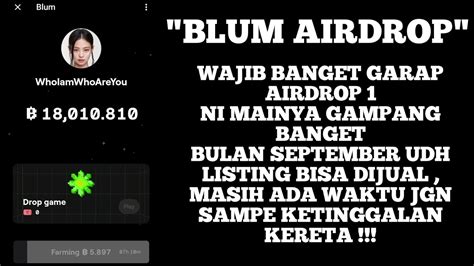 Tutorial Garap Airdrop Blum YouTube