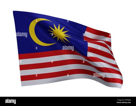 Malaysia flag wavy flag malaysia hi-res stock photography and images ...