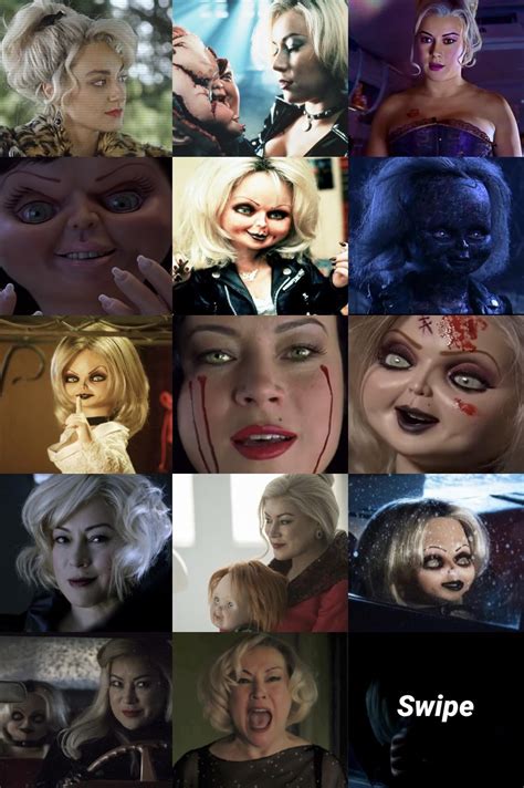 The Evolution Of Tiffany Valentine Ray Jennifer Tilly Since 1988 R Chucky