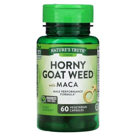 Nature S Truth Horny Goat Weed With Maca 60 Vegetarian Capsules 60