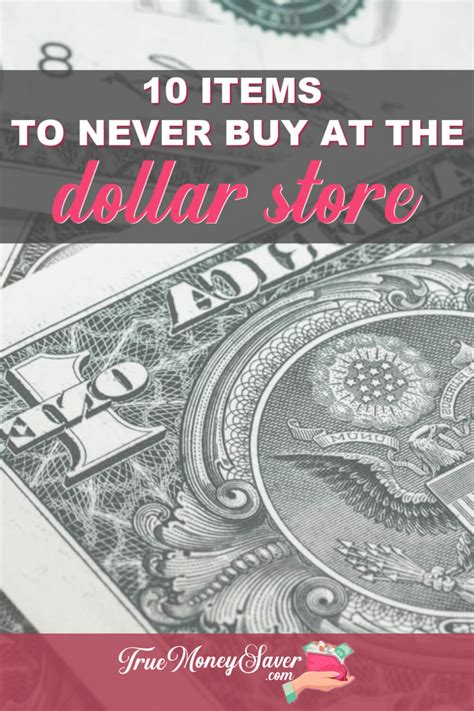 10 Dollar Deals You Should Never Buy At The Dollar Store