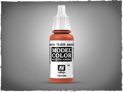 Vallejo Model Color acrylic paint - 70.829 Amaranth Red | DeepCut Studio