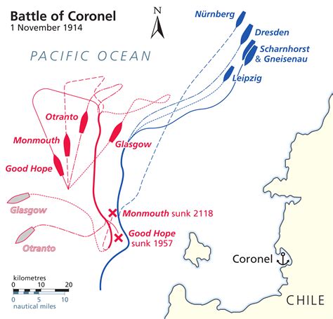 Battle Of Coronel The Canadian Encyclopedia