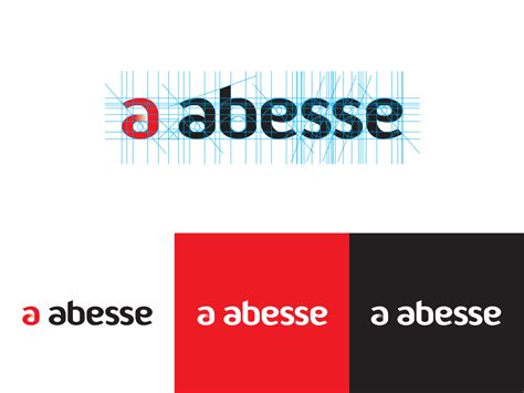 Abesse logo process by VASVÁRI DESIGN / Peter Vasvari on Dribbble