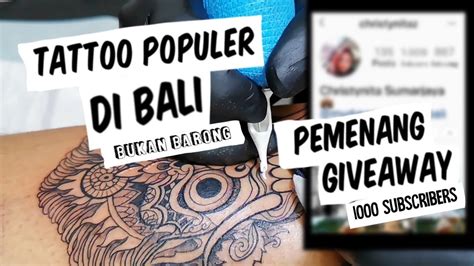 Jangan Di Buka Kalo Ngga Kuat Balinesia Tattoo Youtube