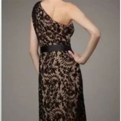 Tadashi Shoji Dresses Tadashi Shoji Black Lace Over Cream Lining