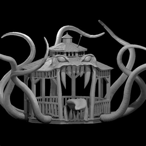 D Printable The Dread Gazebo Updated By Miguel Zavala