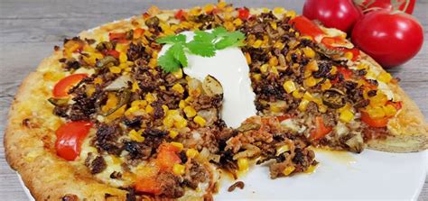 Rezept Tex Mex Hackfleisch Pizza Auflauf Mit K Serand Low Carb