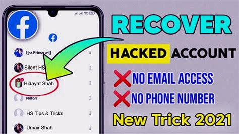 How To Recover Facebook Account Without Email And Password Fb Id