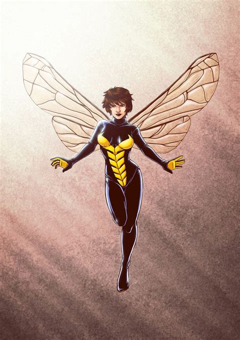 Wasp By Ryodita On Deviantart Marvel Wasp Marvel Comics Art Superhero Art