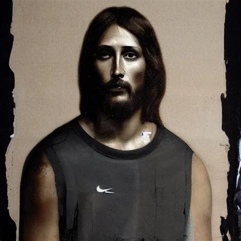 Jesus In Nike Streetwear By Nicola Samori Nike Style Stable