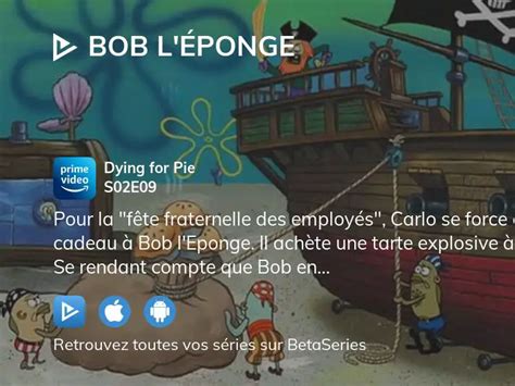 Regarder Bob L Ponge Saison Pisode En Streaming Complet Vostfr