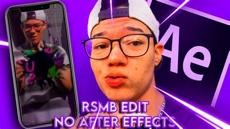 Como Fazer Rsmb Edit No After Effects Youtube