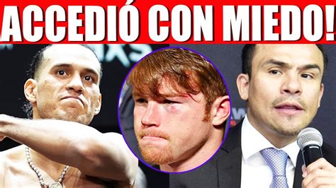 OMG MÁRQUEZ Y BENAVIDEZ USARON CUCHILLOS PARA OBLIGAR A CANELO A