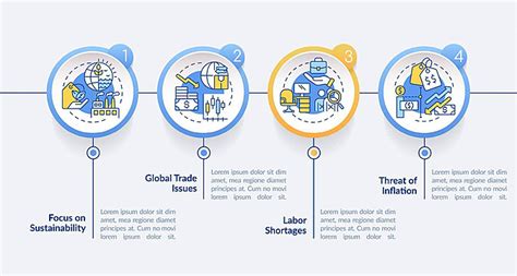 Presentation Infographic Template Circle Web Infographic Vector Circle